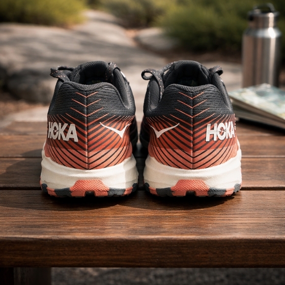 Hoka One Women’s Torrent 2  Running Shoes Size 7.5 Castlerock/Camelia - Picture 13 of 13